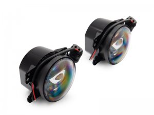 Jeep Wrangler JK Fog Lights - Raxiom - Axial Series LED - `07-`18