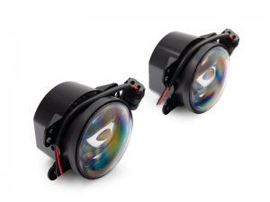 Jeep Wrangler JK Fog Lights - Raxiom - Axial Series LED - `07-`18