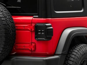 Jeep Wrangler JL LED Taillights - Raxiom - Axial Series Linear - Black Housing (Smoked Lens) - `18-`23
