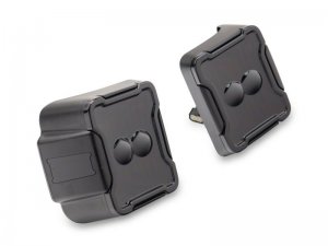 Jeep Wrangler JL LED Taillights - Raxiom - Axial Series Linear - Black Housing (Smoked Lens) - `18-`23