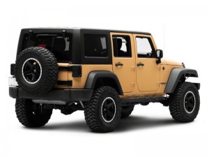 Jeep Wrangler JK Tail Lights - Raxiom - Trident LED - Smoked - `07-`18