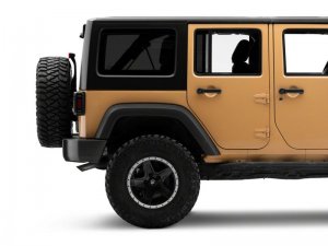 Jeep Wrangler JK LED Taillights - Rear - Raxiom - Trident - Black - `07-`18