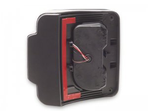 Jeep Wrangler JK LED Tail Lights - Rear - Raxiom - Axial Series - Black - `07-`18