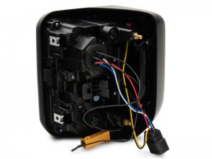 Jeep Gladiator Taillights - Rear - Raxiom - Factory Halogen LED, Black Housing - Smoked - `20-`23