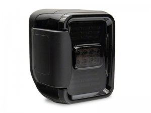 Jeep Gladiator Taillights - Rear - Raxiom - Factory Halogen LED, Black Housing - Smoked - `20-`23