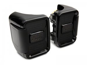 Jeep Gladiator LED Taillights - Rear - Raxiom - Axial Series - Black - `20-`23