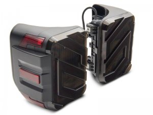 Jeep Gladiator LED Taillights - Rear - Raxiom - Axial Series - Smoked - `20-`23