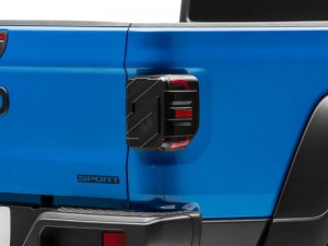 Jeep Gladiator LED Taillights - Rear - Raxiom - Axial Series - Smoked - `20-`23