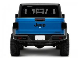 Jeep Gladiator Taillights - Raxiom - LED, Black Housing - Smoked Lens - `20-`23