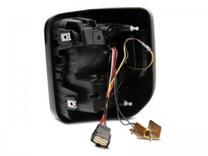 Jeep Gladiator Taillights - Raxiom - LED, Black Housing - Smoked Lens - `20-`23