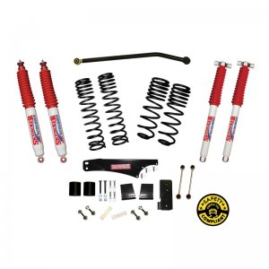 Jeep Wrangler JK Long Travel Kit - Front + Rear - Skyjacker - Adjustable, Nitro Shocks - `07-`18