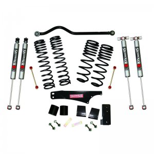Jeep Wrangler JK Long Travel Kit - Front + Rear - Skyjacker - 3.5in-4in Lift w/M95 Monotube Shocks - `07-`18