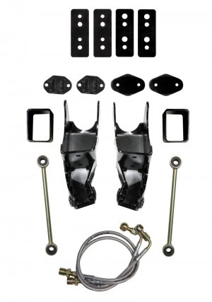 Jeep Wrangler JK Suspension Lift Kit Component - Rear - Skyjacker - 4.5-6in. Rear L/S C/O Brackets - `07-`17