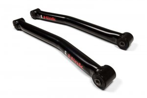 Jeep Gladiator Lower Control Arms - Front - JKS Manufacturing - Fixed J-Link - Gloss Black - `18-`21