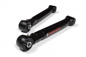 Jeep Gladiator Upper Control Arms - Rear - JKS Manufacturing - J-Flex Adjustable - Gloss Black - `20-`21
