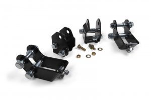 Jeep Gladiator Shock Relocation Brackets - Front + Rear - JKS Manufacturing - `20-`21