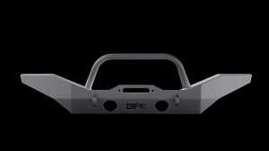 Jeep Gladiator Front Winch Bumper - Body Armor 4x4 - Full Width - Black - `18-`21