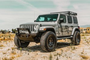 Jeep Gladiator Skid Plate - Front - Body Armor 4x4 - Black - 2018