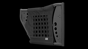 Jeep Gladiator Trail Doors - Rear - Body Armor 4x4 - Gen 3 - Black - `18-`21