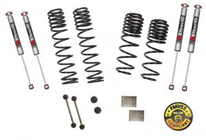 Jeep Wrangler JL Long Travel Kit - Skyjacker - Long Travel 2 Stage 1in-1.5in Coil System - 2018