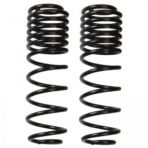 Jeep Wrangler JL Coil Springs - Rear - Skyjacker - Dual Rate Long Travel, 5 inch Lift - Black