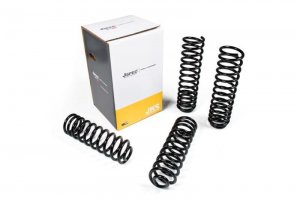 Jeep Wrangler JK Lift Kit Component Boxes - Front + Rear - JKS Manufacturing - 3.5in Coil Box Kit - `07-`18