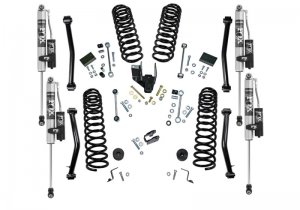 Jeep Wrangler JL Lift Kit - Superlift - Dual Rate Coil with Fox 2.0 Res Shocks - `18-`23