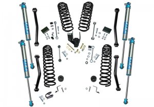 Jeep Wrangler JL Lift Kit - Superlift - 4in Dual Rate Coil - w/ King 2.0 Shocks - `18-`25