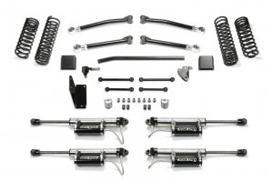 Jeep Gladiator Suspension Lift Kit - Fabtech - 3in Trail w/Dlss Resi Shocks - 6 Cyl - `20-`21