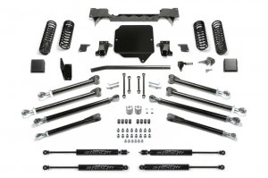 Jeep Gladiator Suspension Lift Kit - Fabtech - 3in Crawler w/Stealth Shocks - 6 Cyl - `20-`21