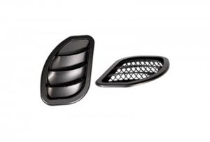 Jeep Wrangler JK Hood Side Vent Kit - Right and Left - Daystar - Black - `07-`18