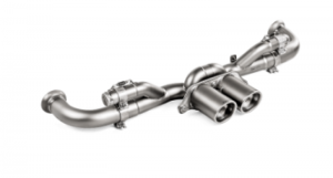 Porsche 911 Performance Exhaust - Akrapovic - Link Pipe Set - Titanium - 2018