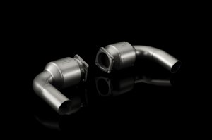 Porsche 911 Performance Exhaust - Akrapovic - Link Pipe Set - Titanium - `10-`13