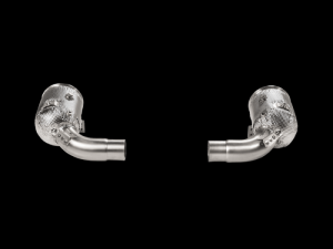 Porsche 911 Performance Exhaust - Akrapovic - Link-Pipe Set w/Catalytic Converter (SS) - 2019