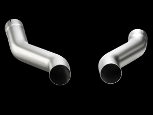Porsche Cayenne AKR Link Pipe Set - Titanium