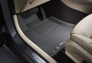 Honda Civic Floor Mat - Front - 3D MAXpider - Kagu - Gray - `06-`11