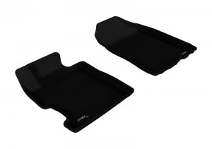 Honda Civic Floormat - Front - 3D MAXpider - KAGU - Black - `06-`11