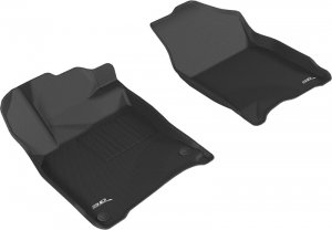 Honda Civic Floormat - Front - 3D MAXpider - Kagu 1st Row - Black - `16-`20