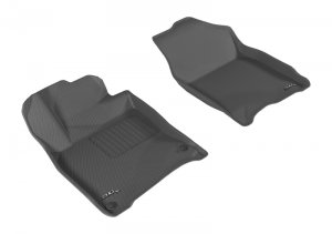 Honda Civic Floormat - Front - 3D MAXpider - Kagu 1st Row - Black - `16-`20