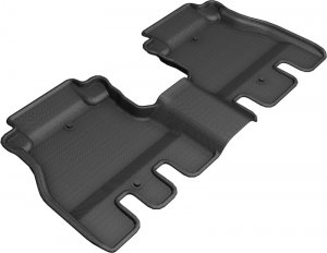 Jeep Wrangler JL Floor Liners - Rear - ACE Kagu - Black