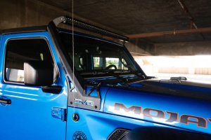 Jeep Gladiator Light Bar Mount - A-Pillar - DV8 Offroad - Mojave Edition - `20-`22