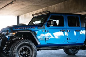 Jeep Gladiator Light Bar Mount - A-Pillar - DV8 Offroad - Mojave Edition - `20-`22