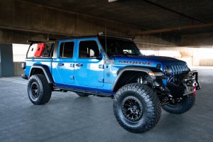 Jeep Gladiator Light Bar Mount - A-Pillar - DV8 Offroad - Mojave Edition - `20-`22