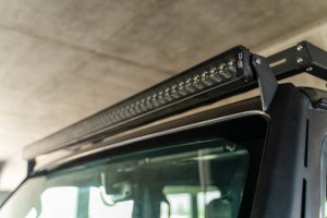 Jeep Gladiator Light Bar Mount - DV8 Offroad - Low-Profile - Black - 2018