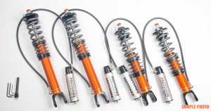 Honda Civic Coilover Suspension Kit - Front + Rear - Moton - 2-Way Series Coilovers with Springs - `94-`00
