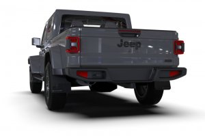 Jeep Gladiator Mud Flap - Rally Armor - UR Series - Black/Grey - `19-`24