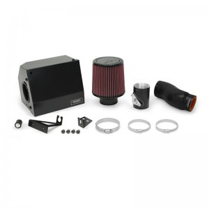 Honda Civic Performance Air Intake - Mishimoto - High-Flow Oiled Air Filter - Black - 1.5L Turbo - `16-`21