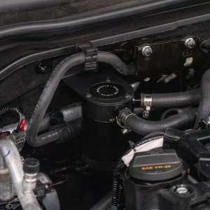 Honda Civic Baffled Oil Catch Can - PCV Side - Mishimoto - 1.5T - 2022+