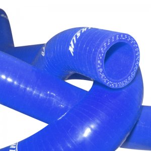 Honda Civic Silicone Radiator Hose Kit - Mishimoto - SI - Blue - 2.0L - `06-`11