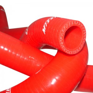 Honda Civic Radiator Hose Kit - Mishimoto - Silicone, Si - Red - 2.0L - `06-`11